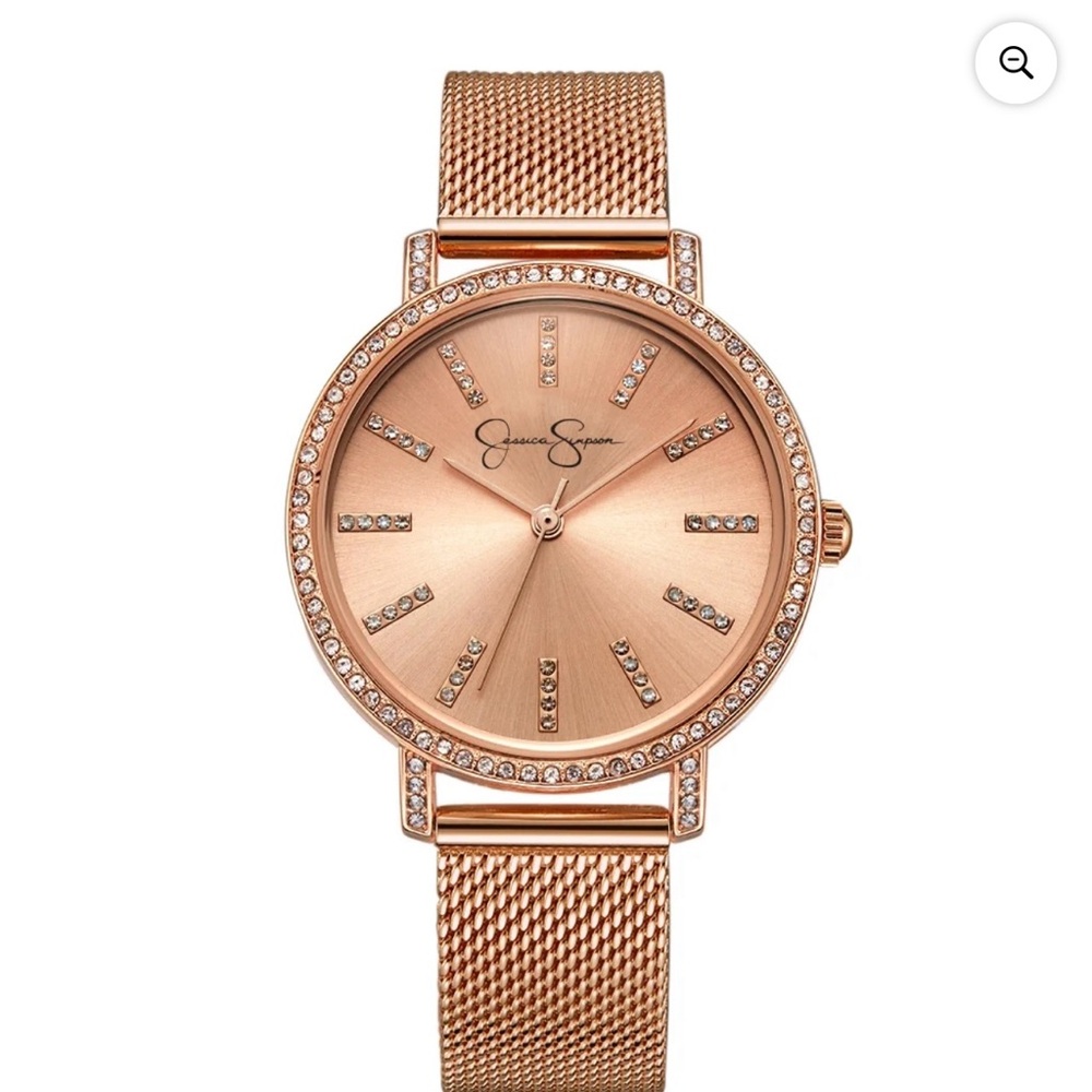 Jessica Simpson Radiant Rose Gold Watch